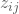 z_{ij}